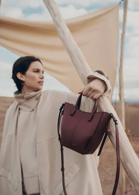 POLENE in burgundy