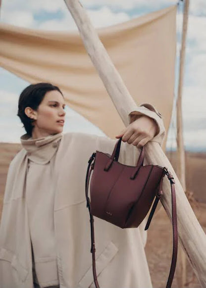 POLENE in burgundy
