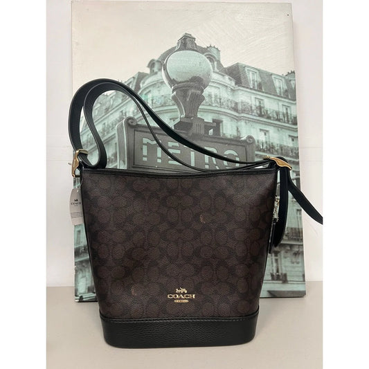 COACH in dark brown