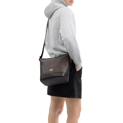 COACH in dark brown
