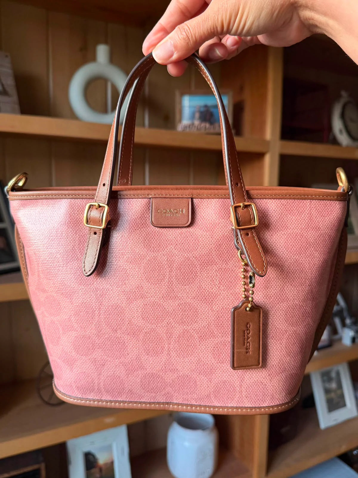 COACH in pink