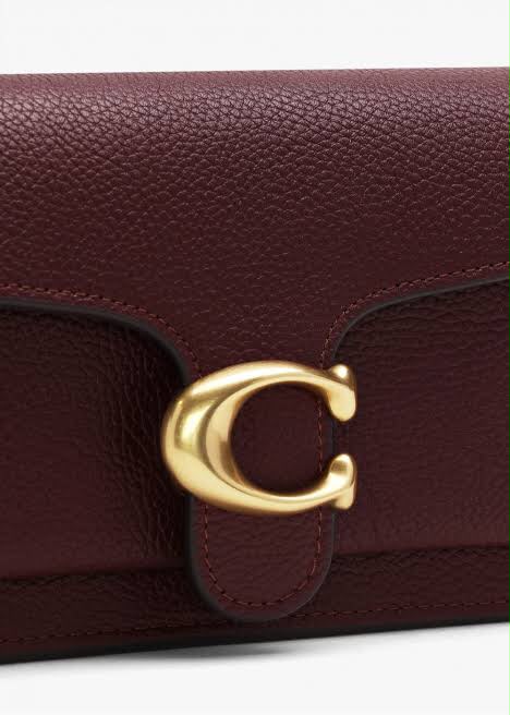 COACH in burgundy