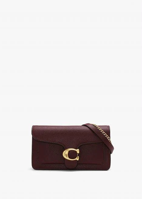 COACH in burgundy