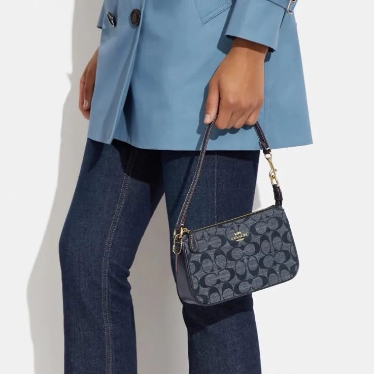 COACH in blue
