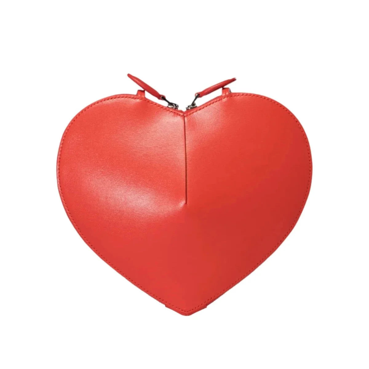Alaïa Laque Le Coeur Heart-Shaped Bag – Red Patent Leather Mini Crossbody