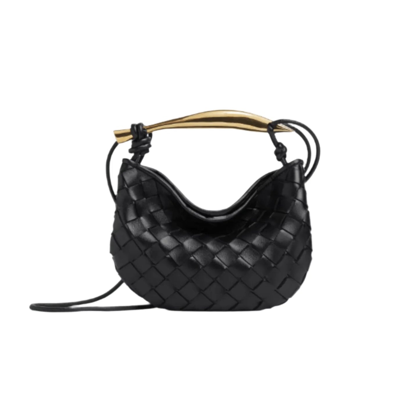 Bottega Veneta Andiamo Clutch Rose Pink Leather with Knotted Strap Feminine Italian Elegance (Copy)