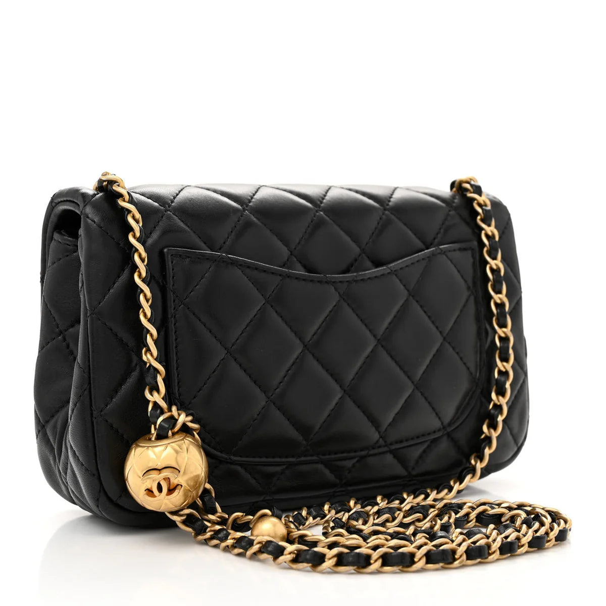 Chanel Classic Flap CF Crossbody Black Bags