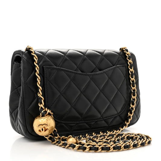 Chanel Classic Flap CF Crossbody Black Bags