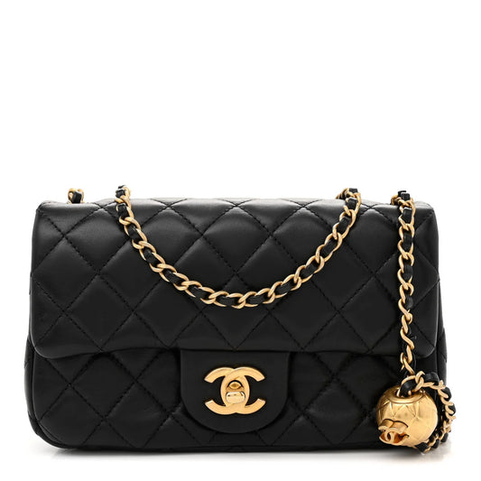 Chanel Classic Flap CF Crossbody Black Bags