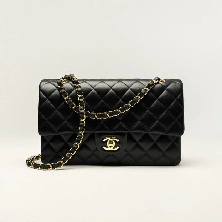 Chanel Classic HandBag Lambskin Black