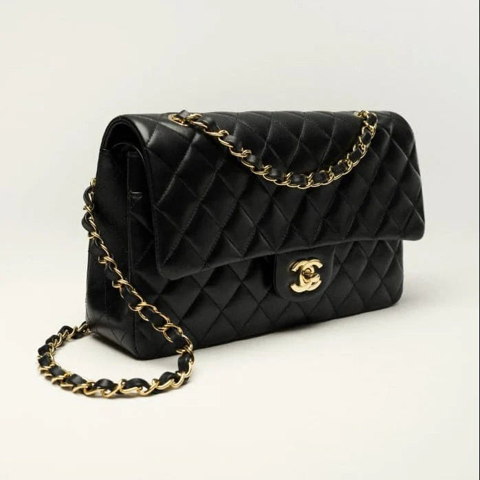 Chanel Classic HandBag Lambskin Black