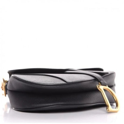 Dior Black Saddle Bag