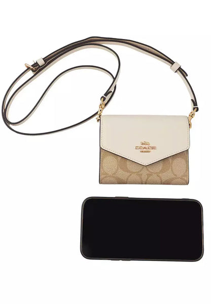 Coach Mini Envelope Wallet with Strap