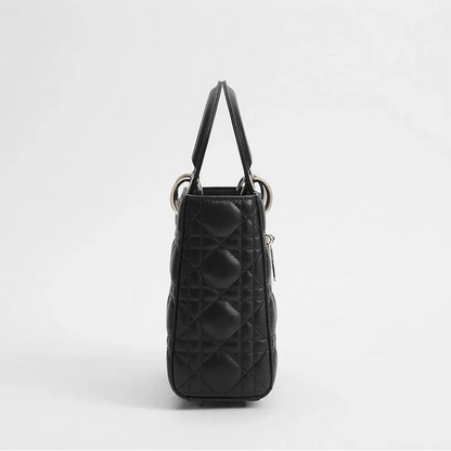 Dior Small Lady My ABCDior Bag Black Cannage Lambskin