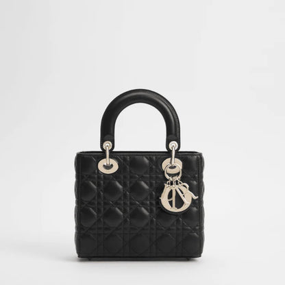 Dior Small Lady My ABCDior Bag Black Cannage Lambskin