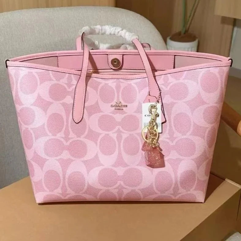 Coach City Tote Bag pink