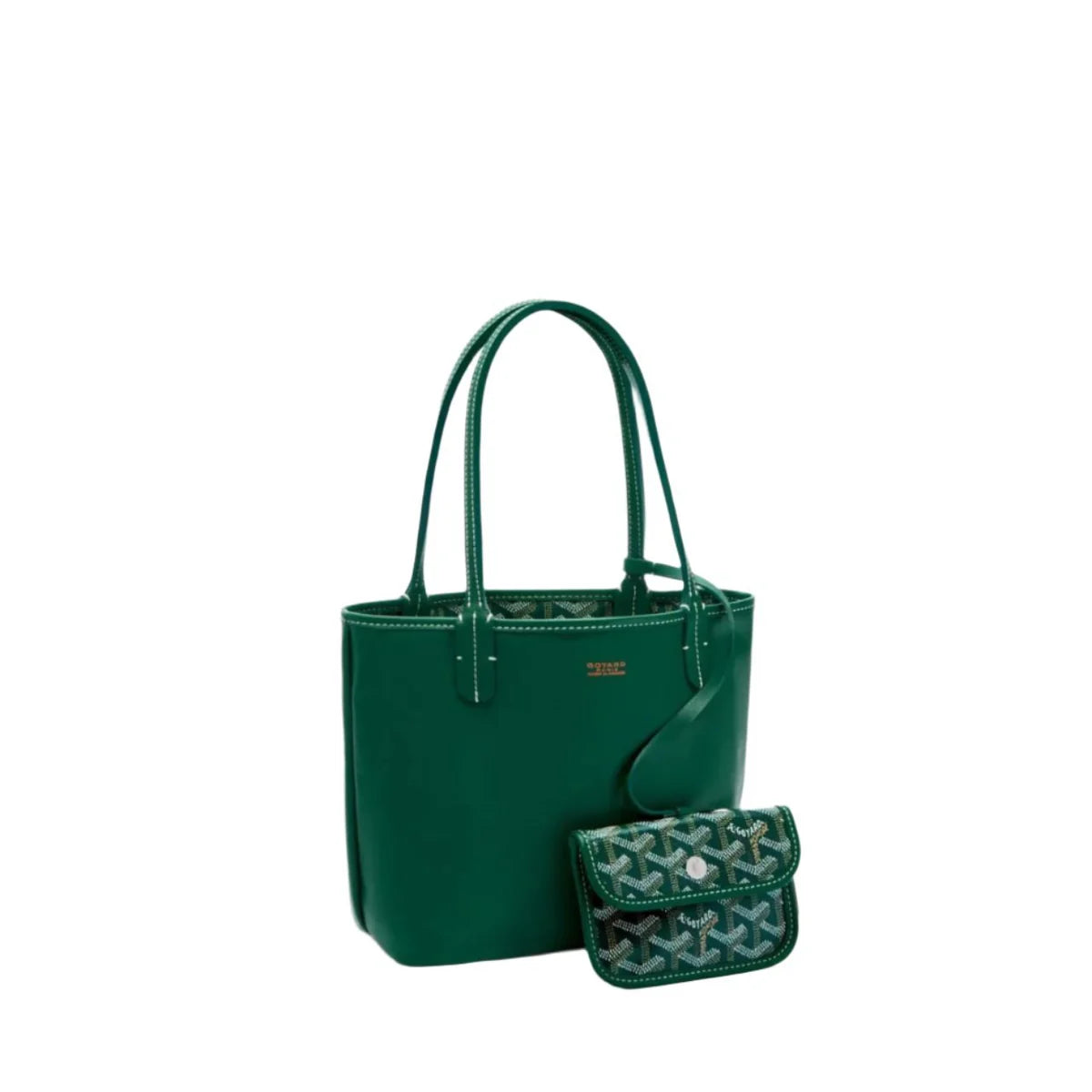 Goyard Reversible Small Anjou Green