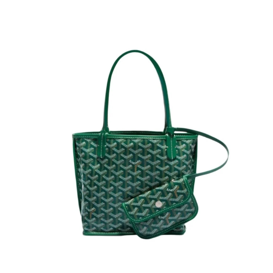 Goyard Reversible Small Anjou Green