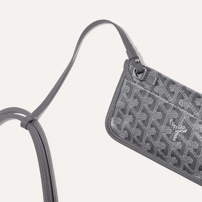 Goyard Saint Louis MM Bag Tote With Pochette Grey