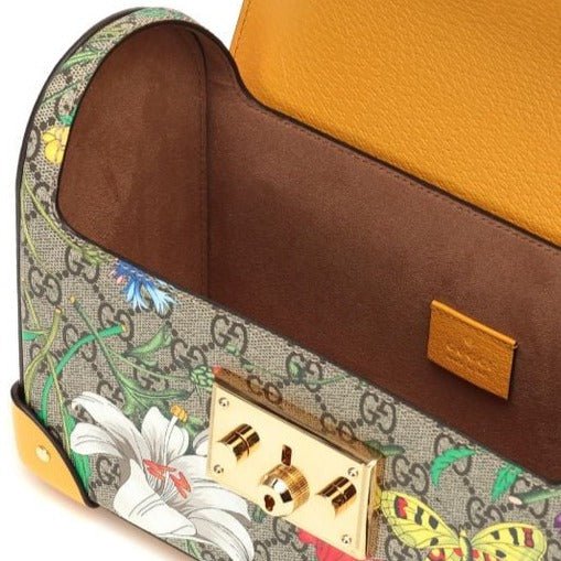 Gucci Sac Avec Anse En Bambou "Flora Gg Supreme" Femme