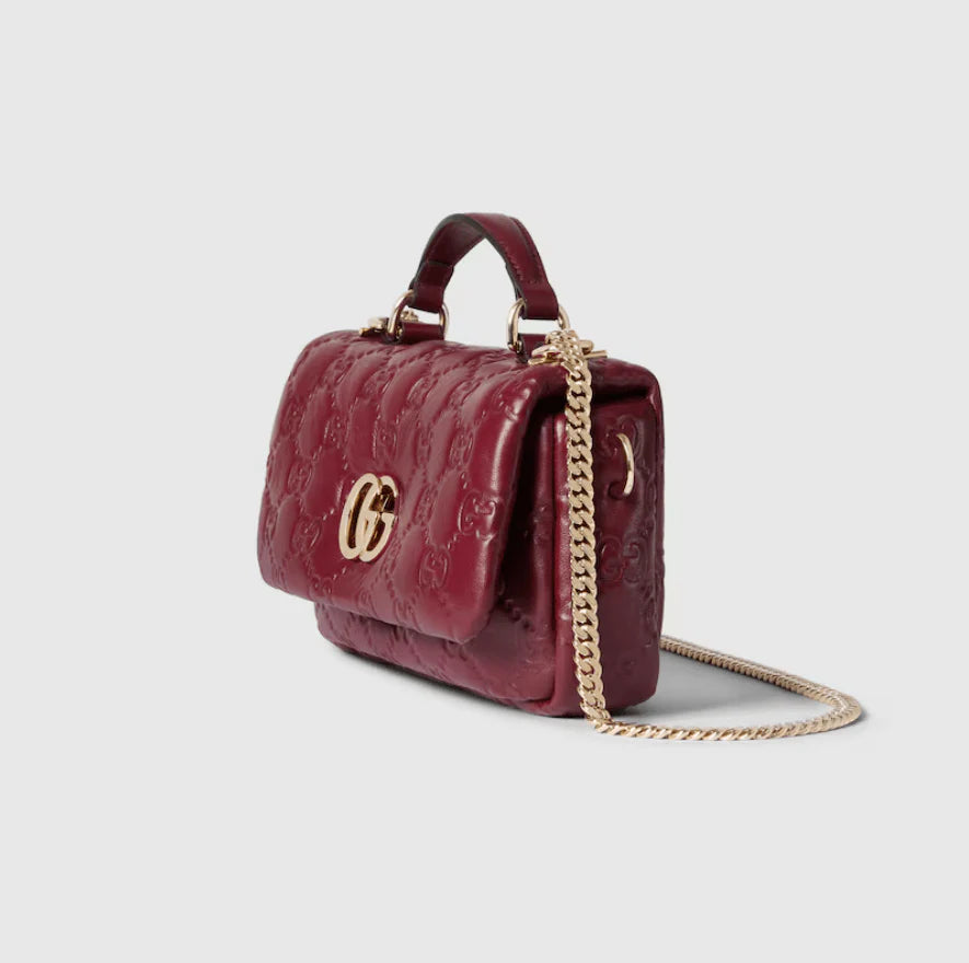 Gucci GG Milano GG Leather Mini Bag