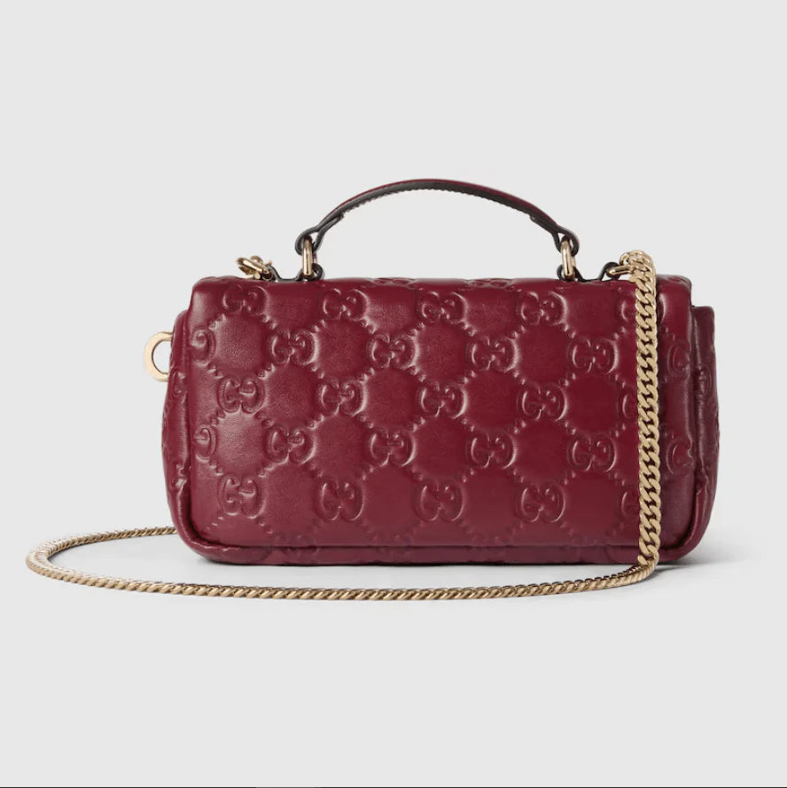 Gucci GG Milano GG Leather Mini Bag
