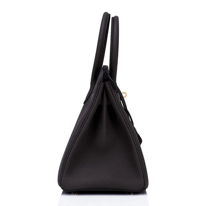 Hermès Birkin 30cm Black Togo Hardware Bag U Stamp