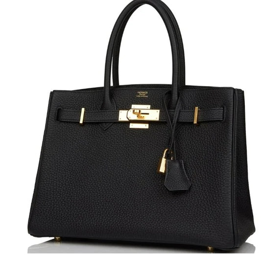 Hermès Birkin 30cm Black Togo Hardware Bag U Stamp