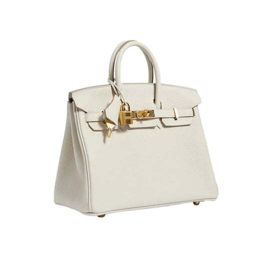 Hermès Birkin 35 cm Handbag in White Swift Leather
