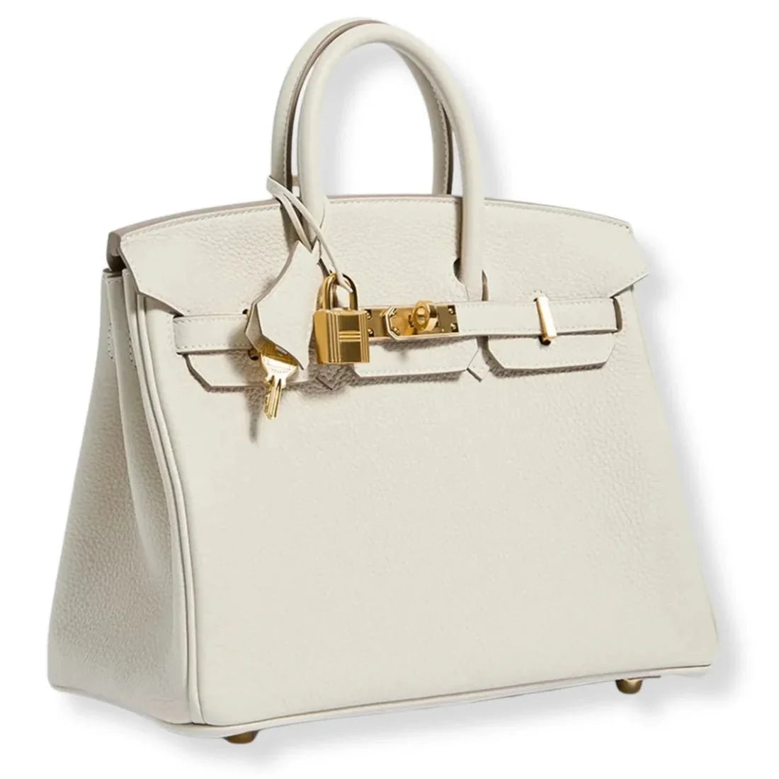 Hermès Birkin 35 cm Handbag in White Swift Leather