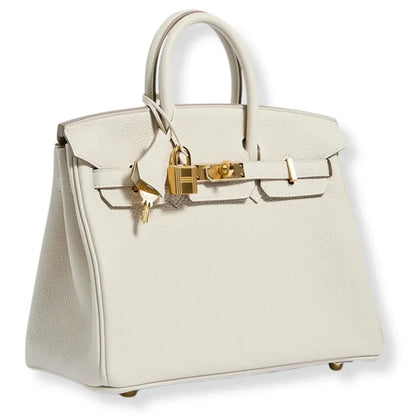 Hermès Birkin 35 cm Handbag in White Swift Leather