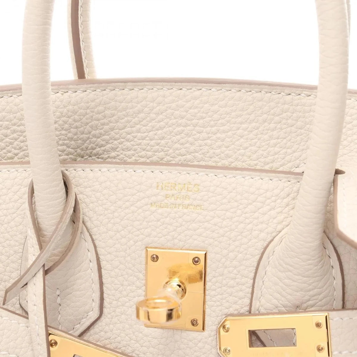 Hermès Birkin 35 cm Handbag in White Swift Leather