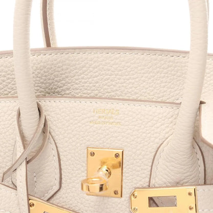 Hermès Birkin 35 cm Handbag in White Swift Leather