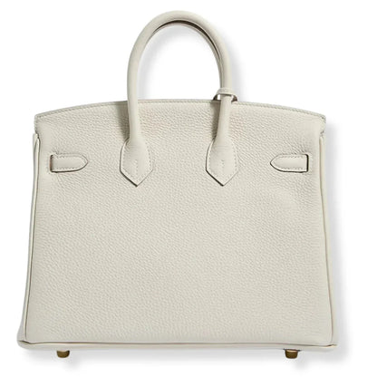 Hermès Birkin 35 cm Handbag in White Swift Leather