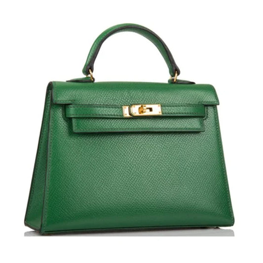 Hermès Kelly Mini Shoulder Green Bag