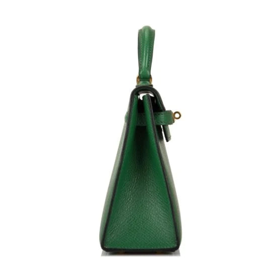 Hermès Kelly Mini Shoulder Green Bag