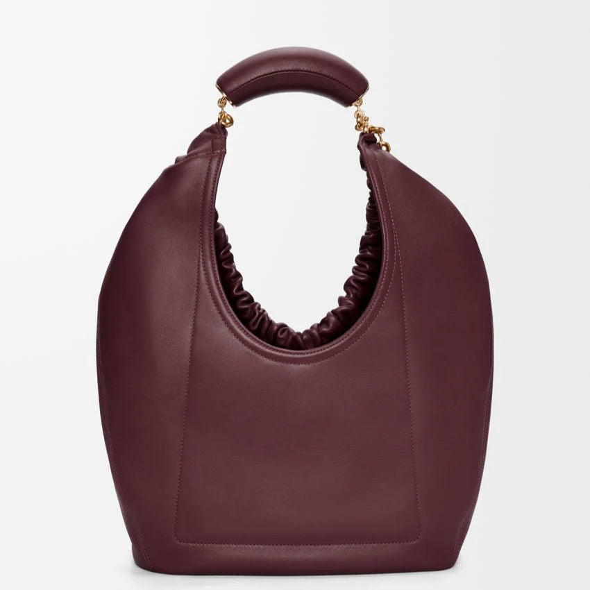 Loewe Medium Squeeze Bag Dark Burgundy