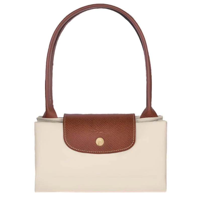 Longchamp Le Pliage Medium Handbag Paper - Canvas