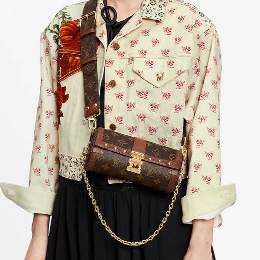 Louis Vuitton Papillon Trunk Bag Brown