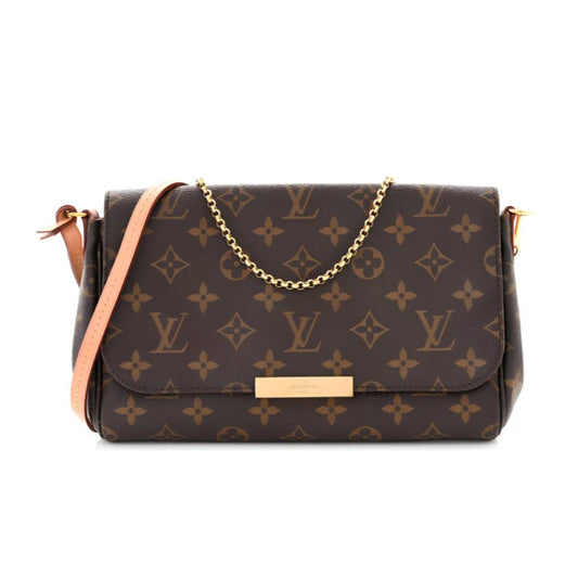Louis Vuitton Monogram Favorite MM Brown Bag