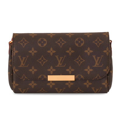 Louis Vuitton Monogram Favorite MM Brown Bag