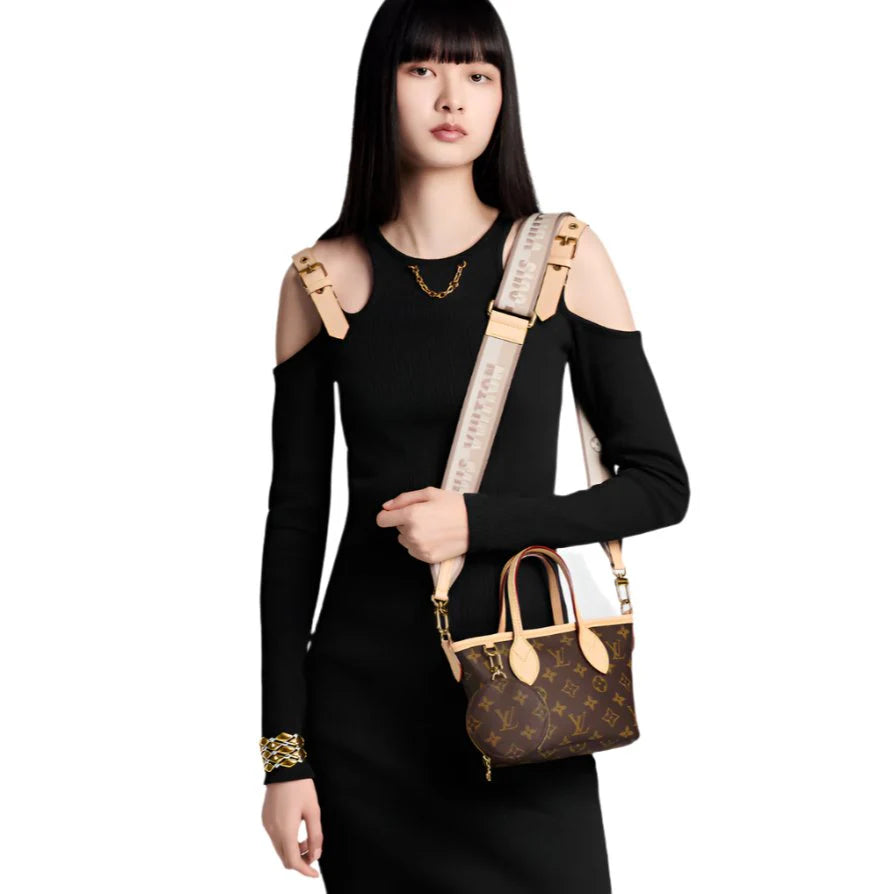 Louis Vuitton Monogram Neverfull BB Beige