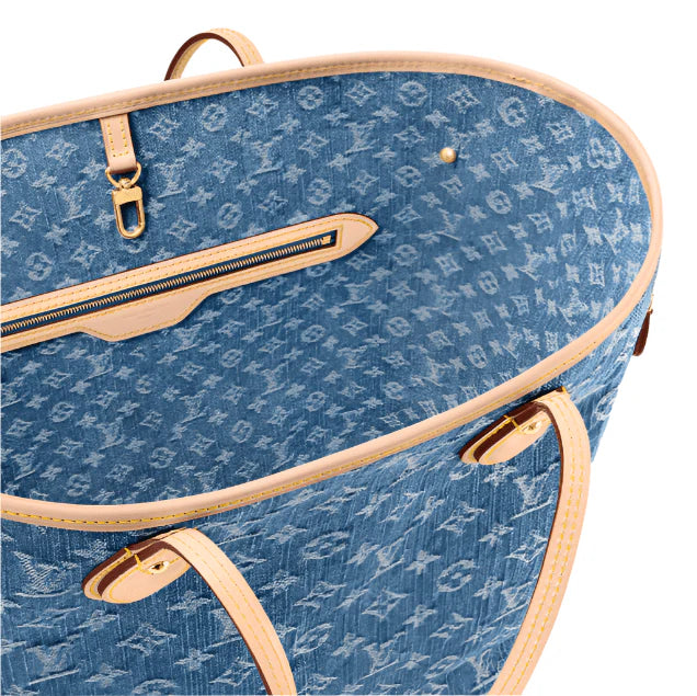 LV Neverfull MM Denim