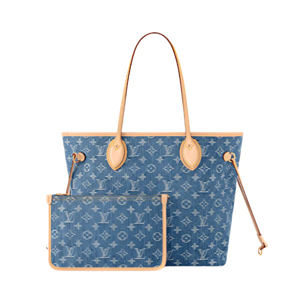 LV Neverfull MM Denim