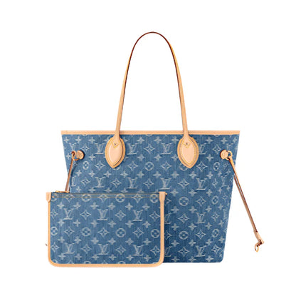 LV Neverfull MM Denim