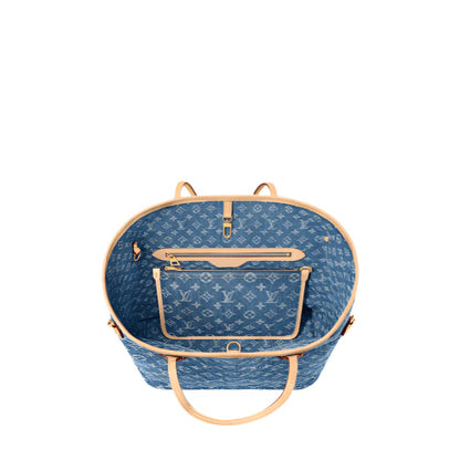LV Neverfull MM Denim