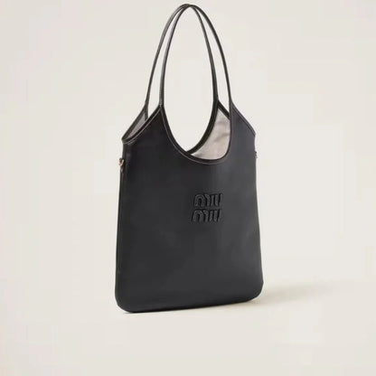 Miu Miu IVY Leather Bag Black
