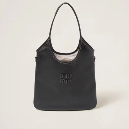 Miu Miu IVY Leather Bag Black