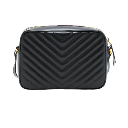 Saint Laurent Lou Camera Bag Black Leather