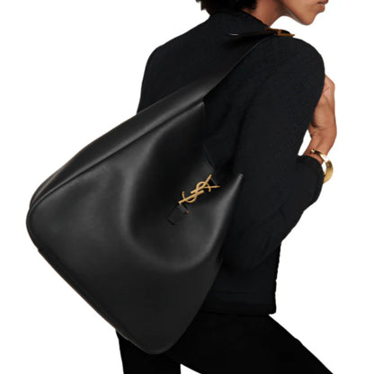 Saint Laurent Large Le 5 à 7 Leather Shoulder Bag